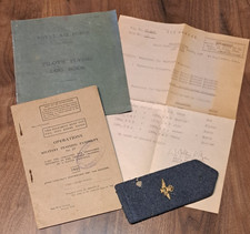 Ww2 raf pilot - pilot's, flying