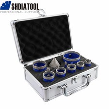 11pcs Diamond Drilling Bits Set Milling Bits Hole Saw for Ceramic Tile Marble