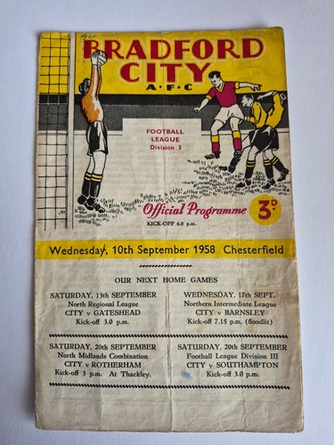 Bradford city chesterfield - bradford, v