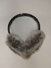 GREY Real Wild Rabbit Fur