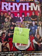 12 x RHYTHM MAGAZINE  2003 -