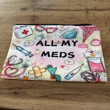 Medicine Pouch Zipped Makeup