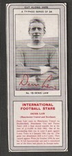 TYPHOO Tea packet 1967 issue International Star  Manchester United  Denis Law 