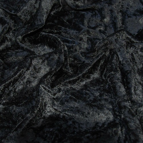Premium crushed velvet fabric - crushed,