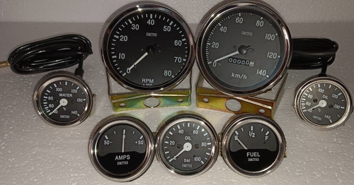 Smiths gauge kit temp oil - kit, oil+