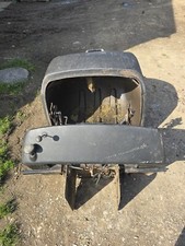 john deere ltr180 ride on mower grass box collection Collector clam shell system