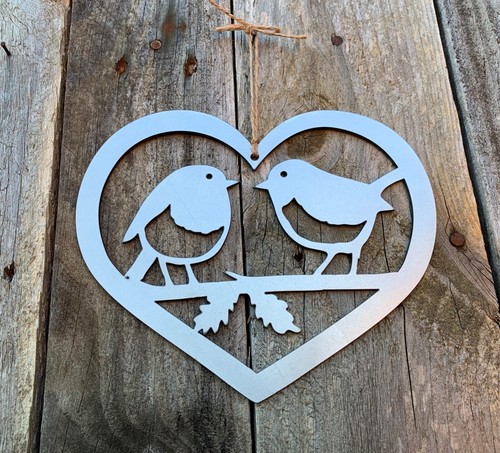 Robin bird love heart - robin,