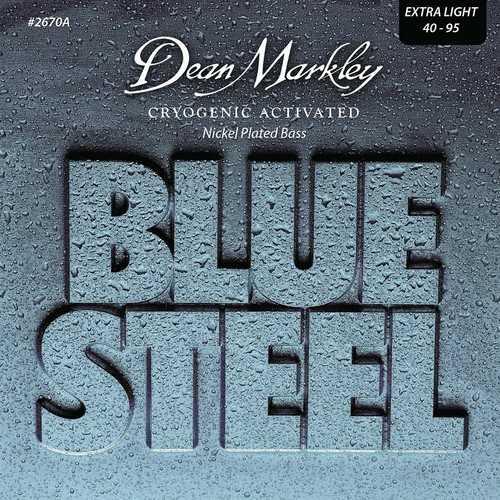 Dean markley blue steel nps - blue,