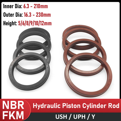 Hydraulic ram seal ush - seal, ush/uph/y
