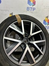 Vw Touareg V6 R-line 2017-19 BRAGA ALLOY WHEEL SINGLE 760601025Q 285/45/R20 #1