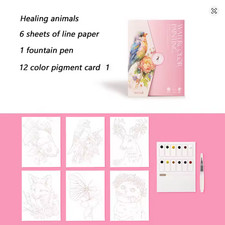 Watercolor Painting Book for
