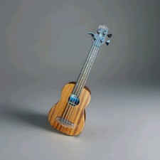 Kala U-BASS SMHGFL fretless electro-acoustic & hard gigbag. 
