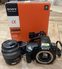 Sony A55 DSLR Camera With Zoom Lens Kit