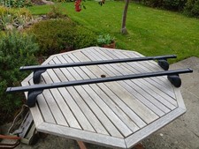 Thule Square Steel Roof Bars 120cm FIXED POINT VW Caddy Good Condition