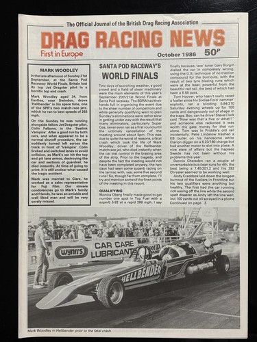Drag racing news 1986 october - drag,