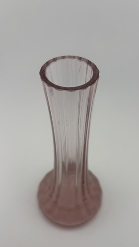 Vintage pink pressed glass - pink,