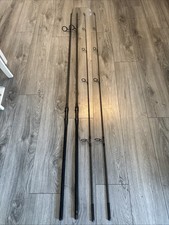 2x Daiwa Black Widow 12ft 3.25lb Test Curve G50 Carp Rods