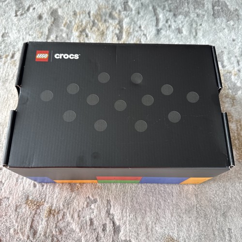 Lego crocs empty shoe box - shoe,
