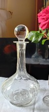 Glass Sherry Decanter - England Beautiful shape and quality! Stylish! Vintage!