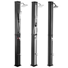 VEVOR 35L 40L Solar Heated Shower Poolside 2 Section Garden 360° Shower Head