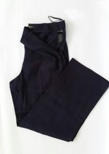 Women's Precis linen/cotton trousers Navy blue Color Size 12  BNWOT RRP £79
