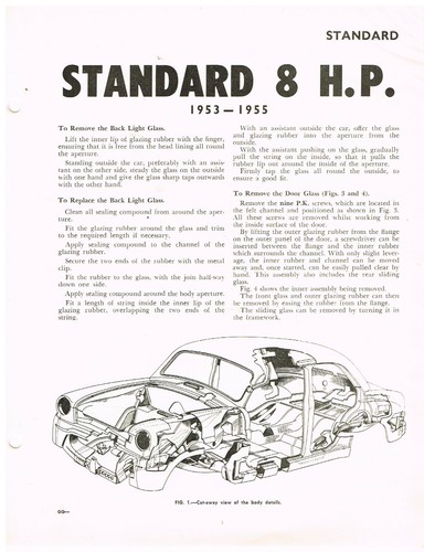 Standard eight saloon - eight,