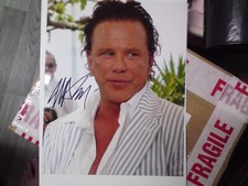 Mickey Rourke Autograph Signed