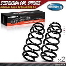 2x Coil Springs Rear