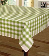 Seersucker 100% Cotton Tablecloth Various Colours & Sizes Napkins Also Available