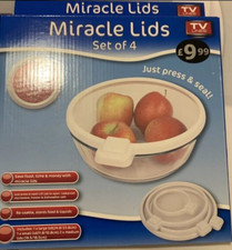 MIRACLE BOWL LIDS SET OF 4