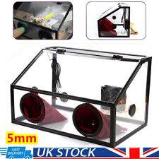 Electric Grinding Table Polisher Dust Box Acrylic Cover Set Fully Enclosed 5mm