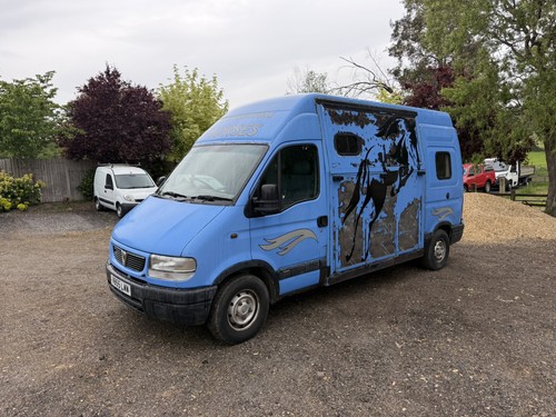 Vauxhall movano horsebox - vauxhall, 3.5t