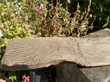 49cm LONG FLAT ish DRIFTWOOD CHARACTER PIECE Sea Wood Base Shelf Beach Craft Art