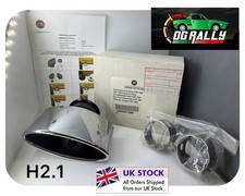 New Genuine OEM Fiat 500 1.2 POP Chrome Exhaust Trim - 50901688