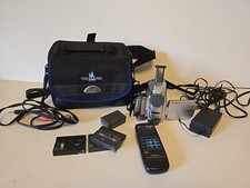 Canon DM-MV600i Digital Video Camcorder Silver Mini DV 18x Optical Zoom Handheld