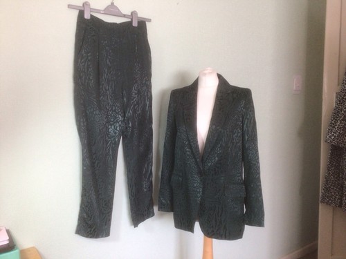 Women silky look - silky, green