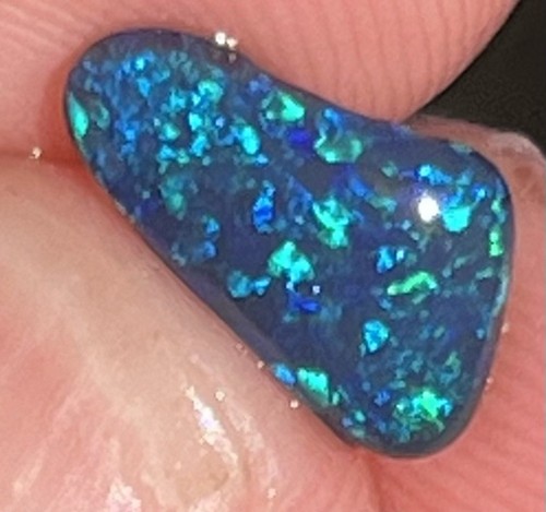 Black opal solid polished - opal,