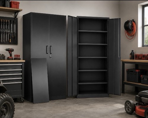 Set black steel - set,