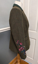 JOULES X_Ina Dark Green Tweed
