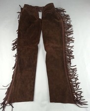 Vintage Brown Suede Leather