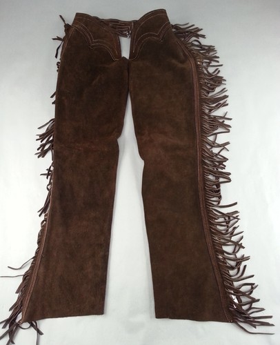 Vintage brown suede - brown,