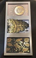 Paperchase Luxury Gold Christmas Cards  Classic Festive Greeting Pack of 12 new