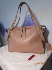 VALENTINO GARAVANI Rockstud Tan Leather Medium Shoulder bag  RRP £1475.00