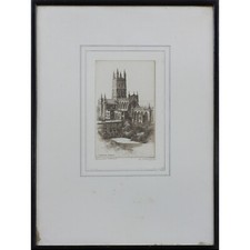 Etching by Edgar James