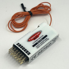 TWISTER R/C 6 CHANNEL RECEIVER 35 MHZ FM PPM SINGLE CONVERSION ULTRA LIGHTWEIGHT
