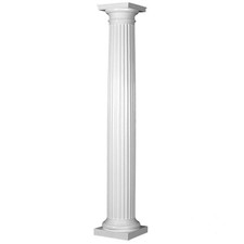 Fluted Tapered Column with