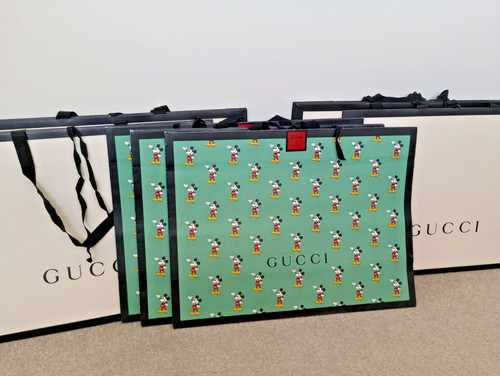 Gucci gift paper bags - gucci, gift/