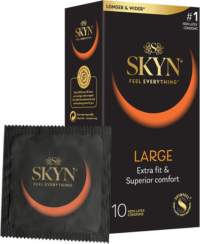 Skyn large condoms pack - pack, 10