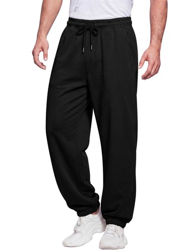Mens fleece ribbed joggers - mens,