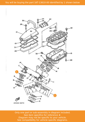Yamaha reed valve assy - reed,